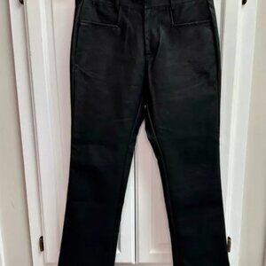 Vici Faux Leather Pants Black Size Small